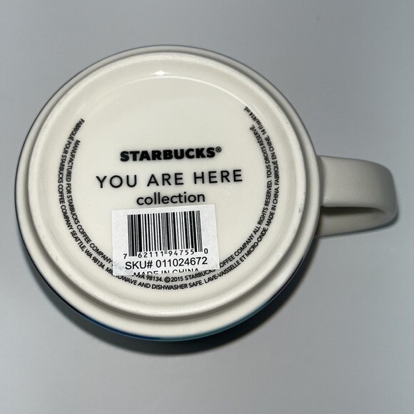 Starbucks Memphis You are Here ceramic coffee tea mug cups 14oz - Picture 7 of 7